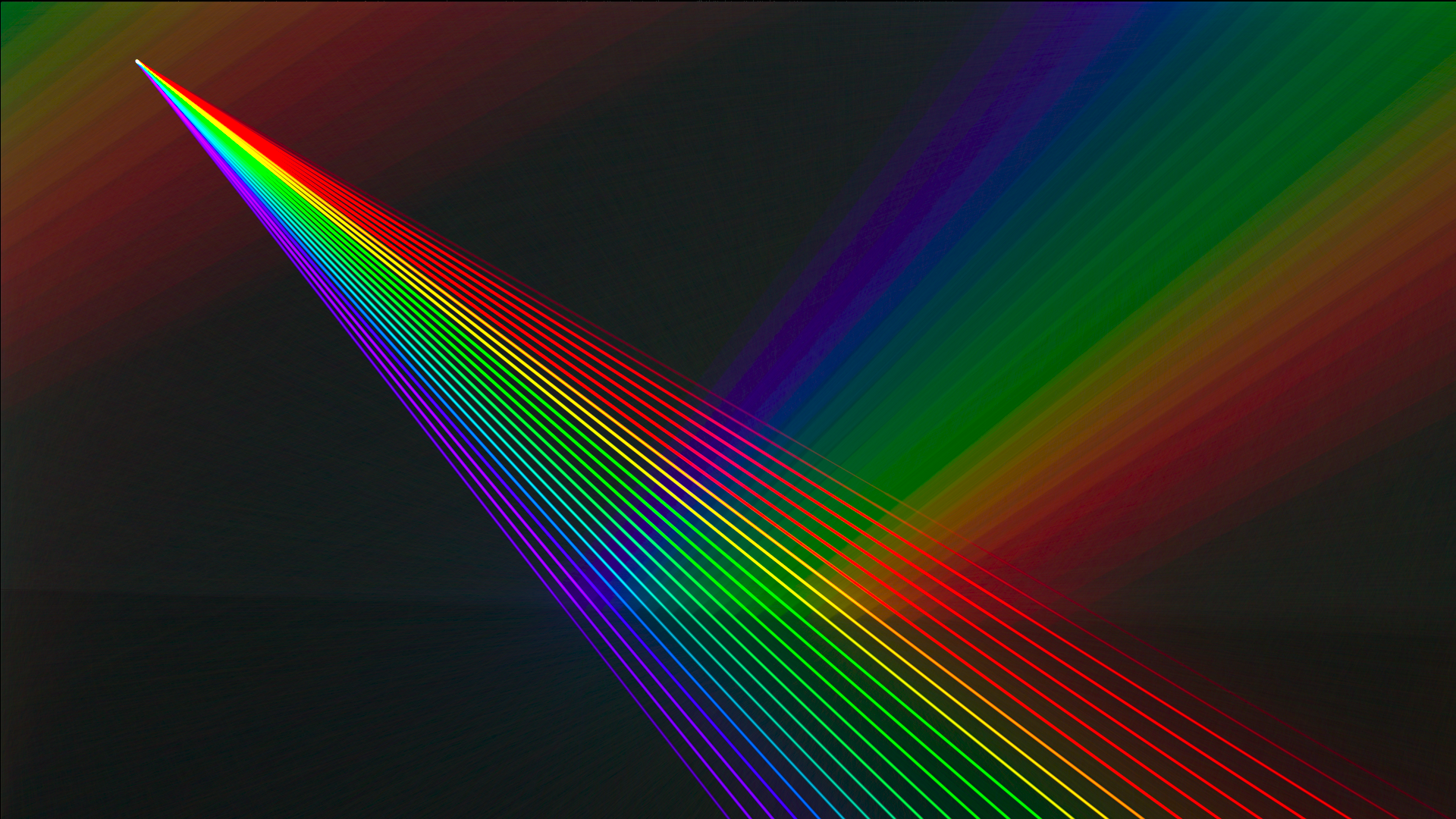 Laser Rainbow Example